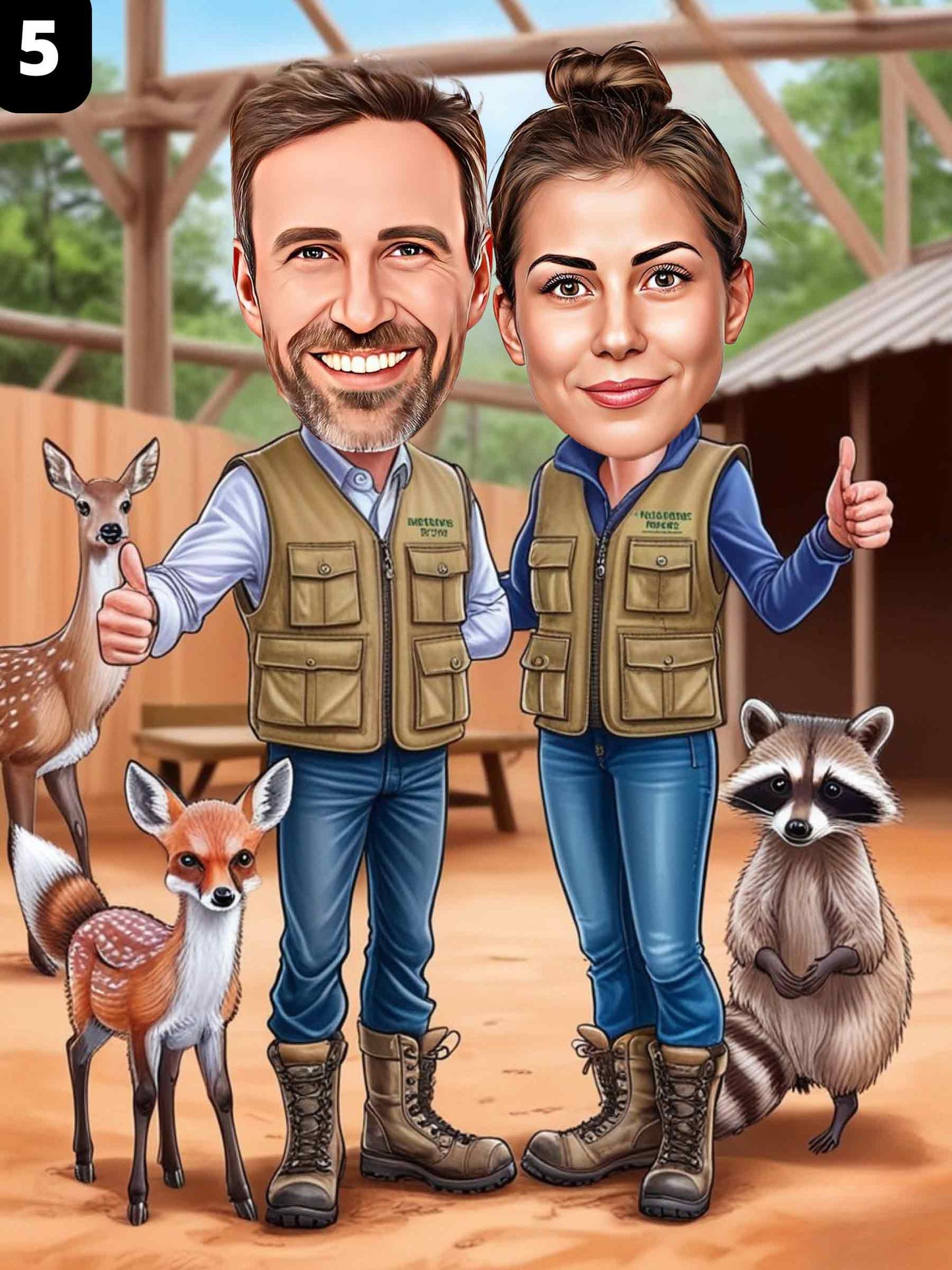 Soignant animalier - Couple