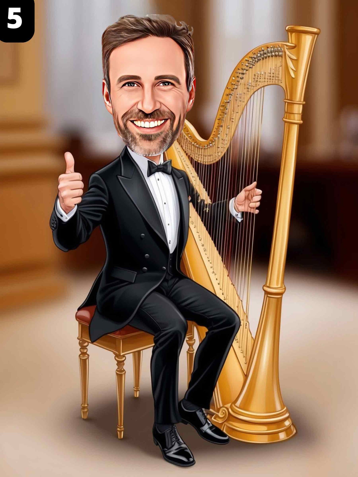 Harpist - Male