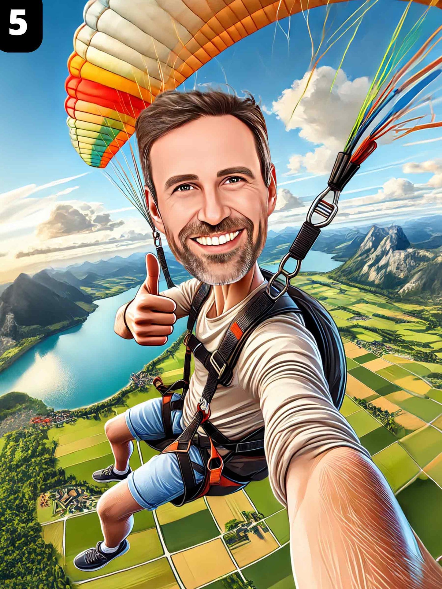 Parachutiste - Homme