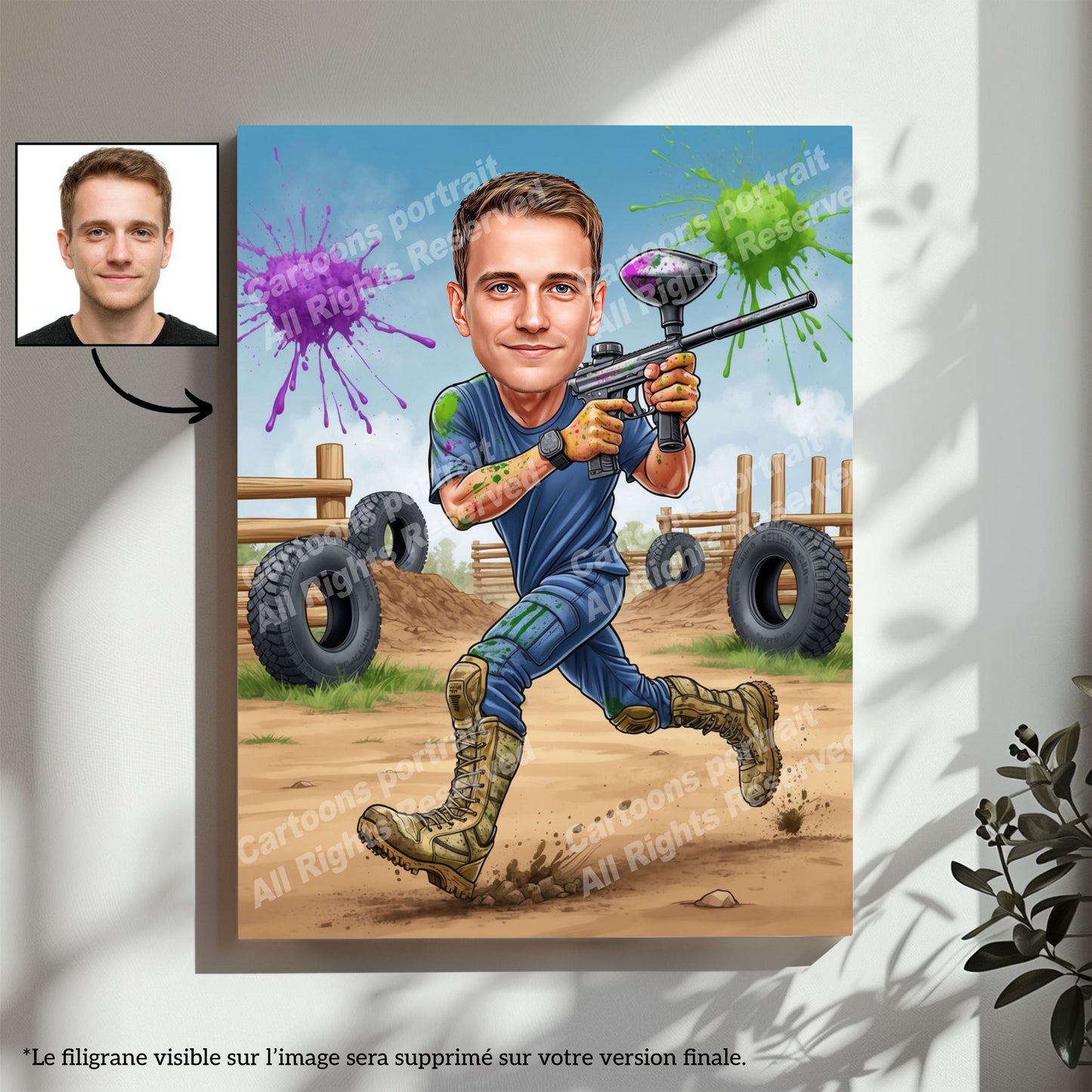 Paintball Player