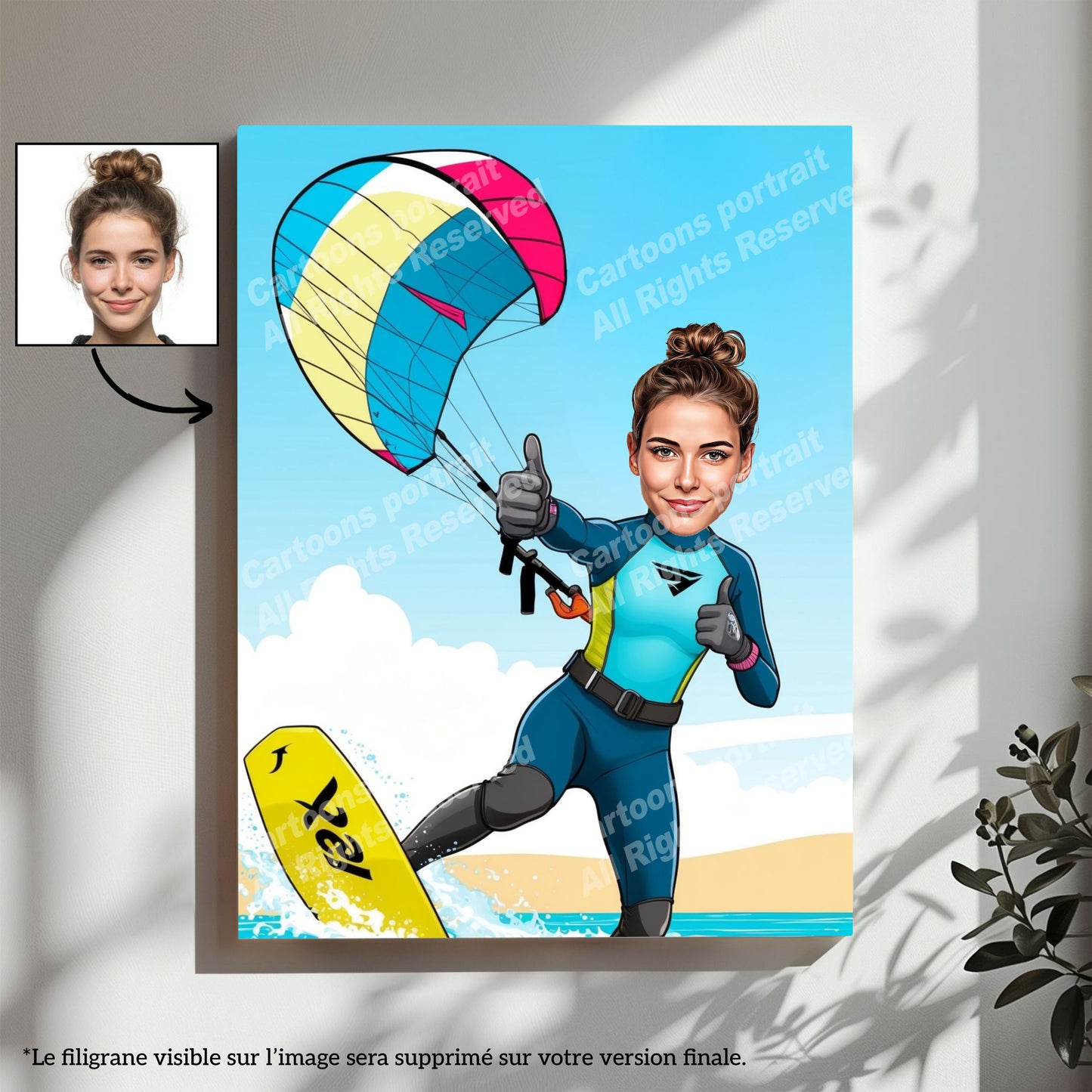Kitesurfer