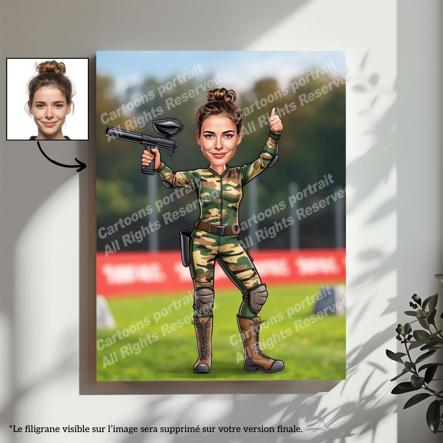 Paintball Player