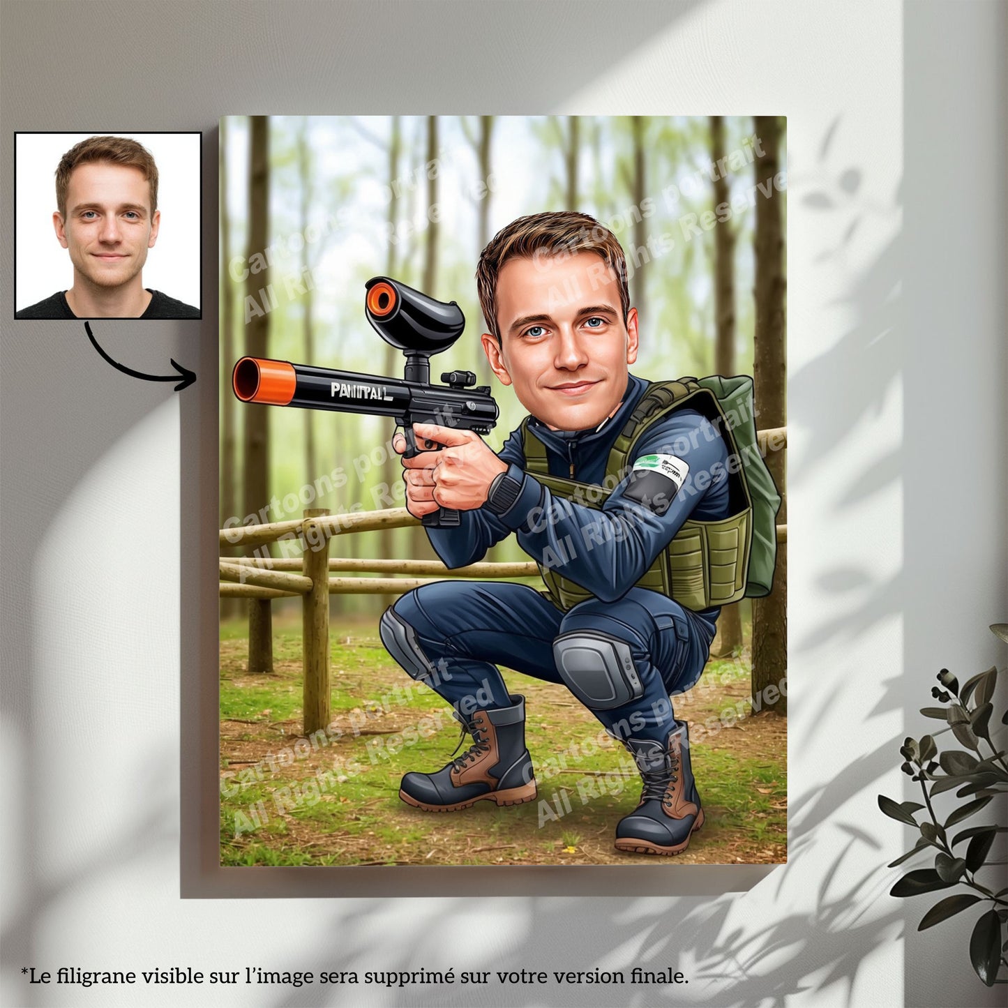 Paintball Player