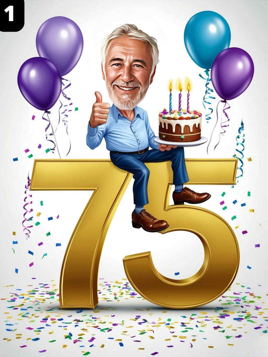 75e anniversaire - Homme