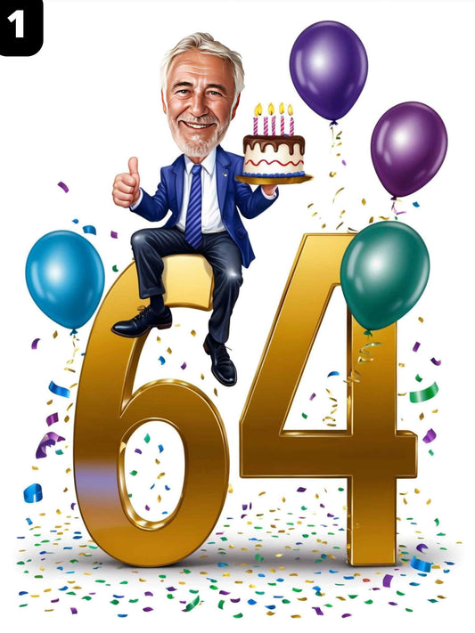 64e anniversaire - Homme