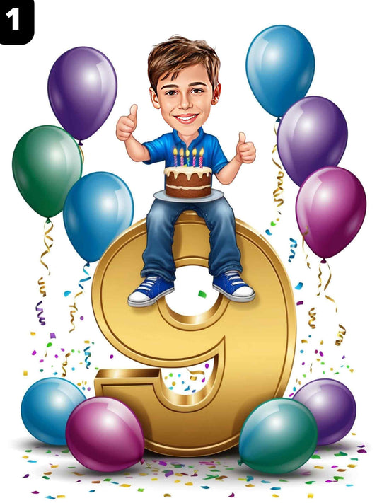9th Birthday - Male