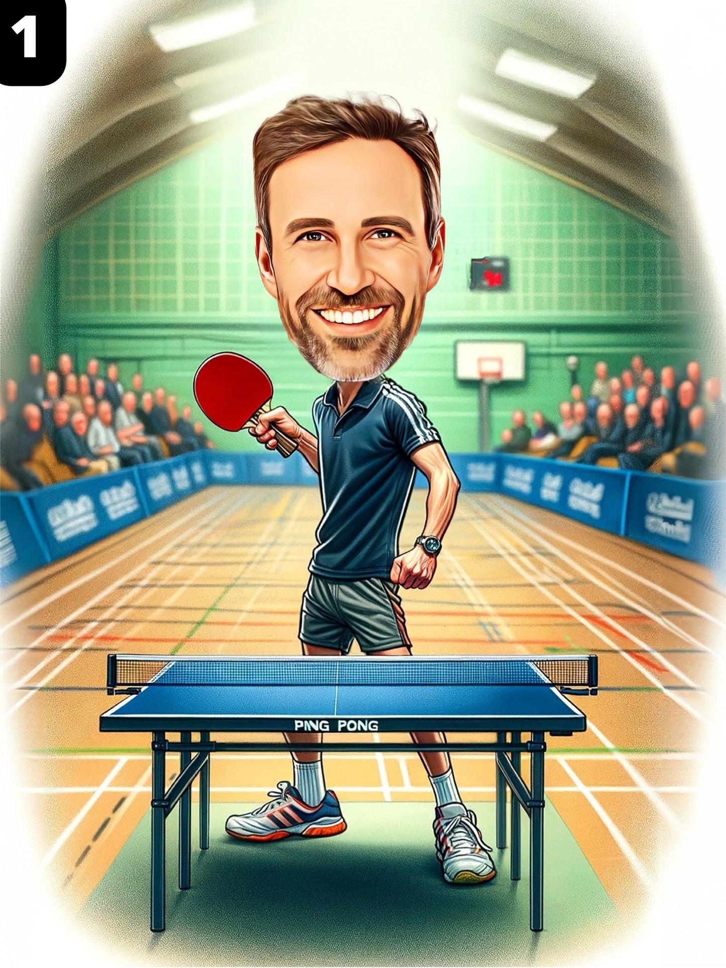 Table Tennis Player - Male