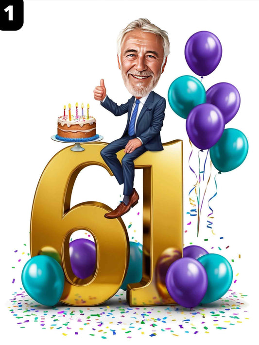 61e anniversaire - Homme