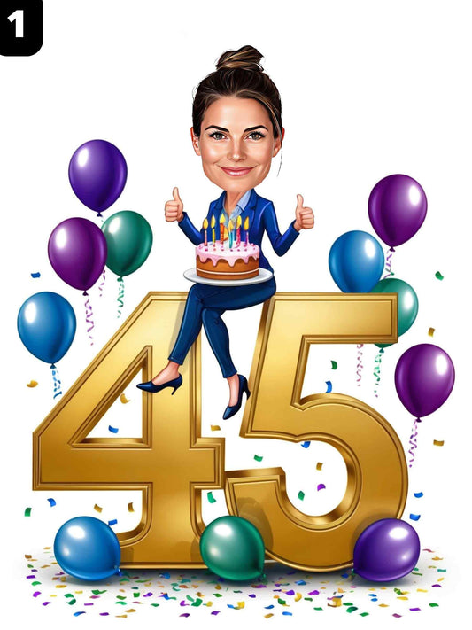45e anniversaire - Femme