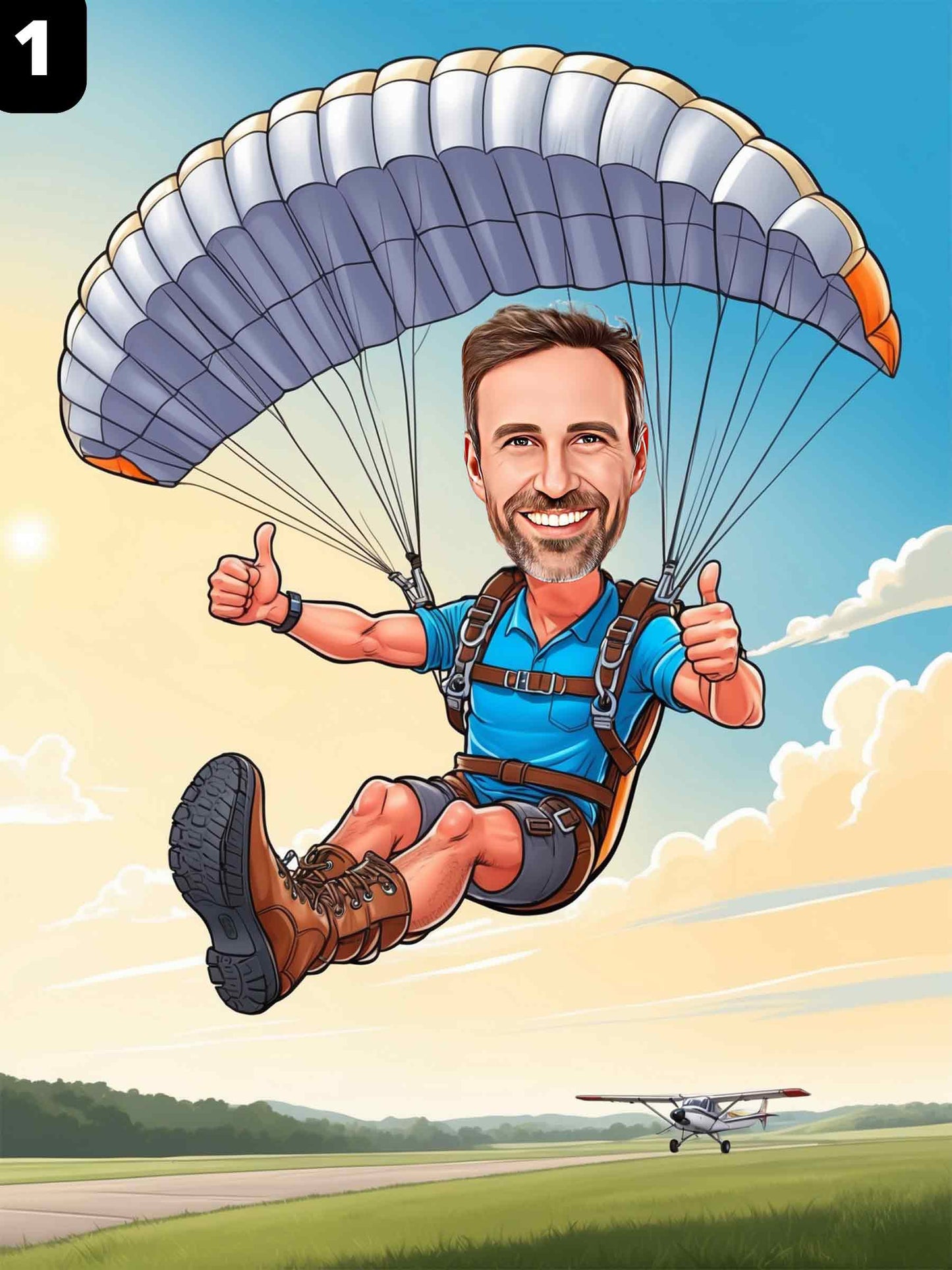 Parachutiste - Homme