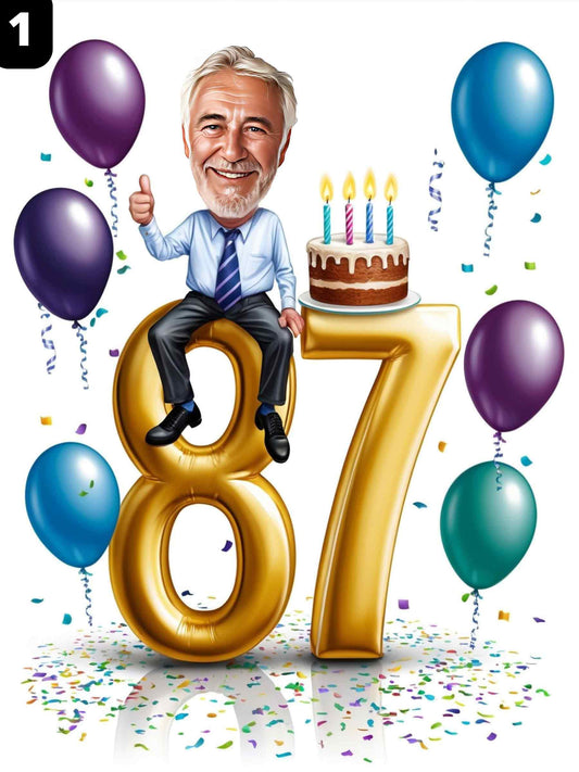 87th Birthday - Male
