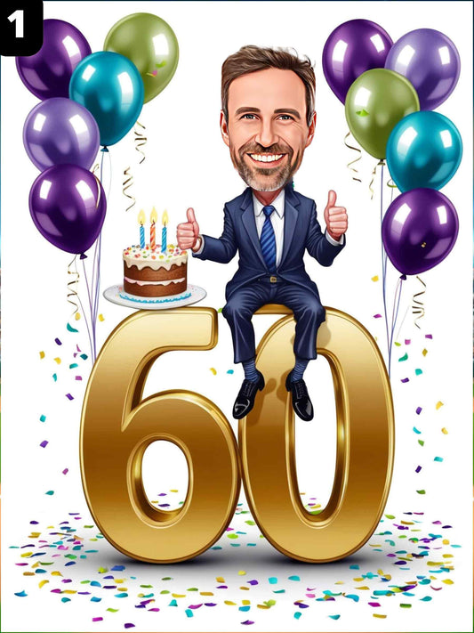 60e anniversaire - Homme