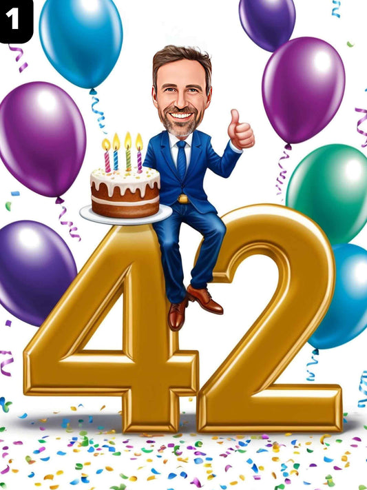 42e anniversaire - Homme