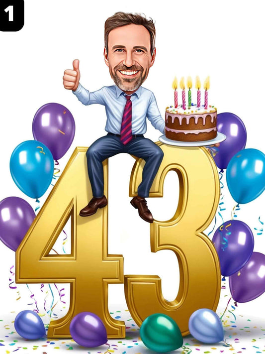43e anniversaire - Homme