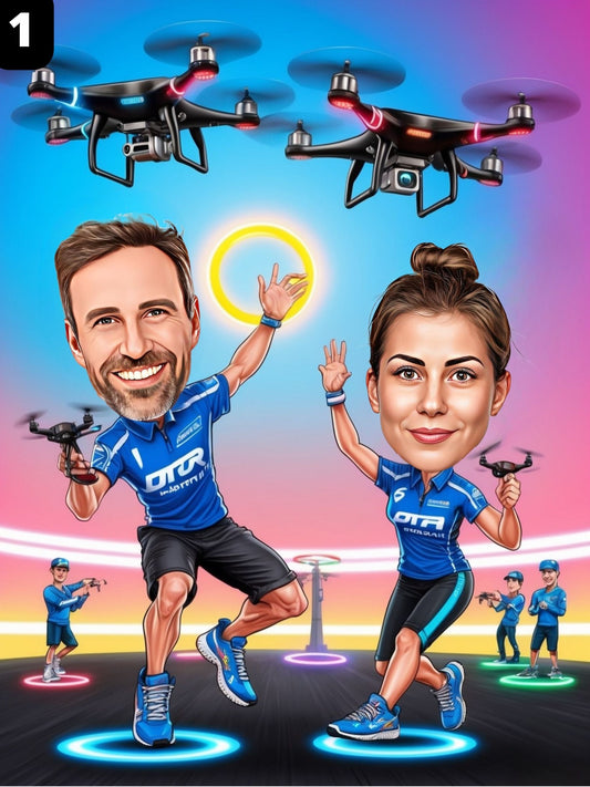 Pilotes de drones - Couple
