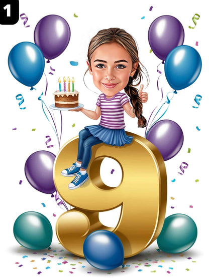 9th Birthday - Female