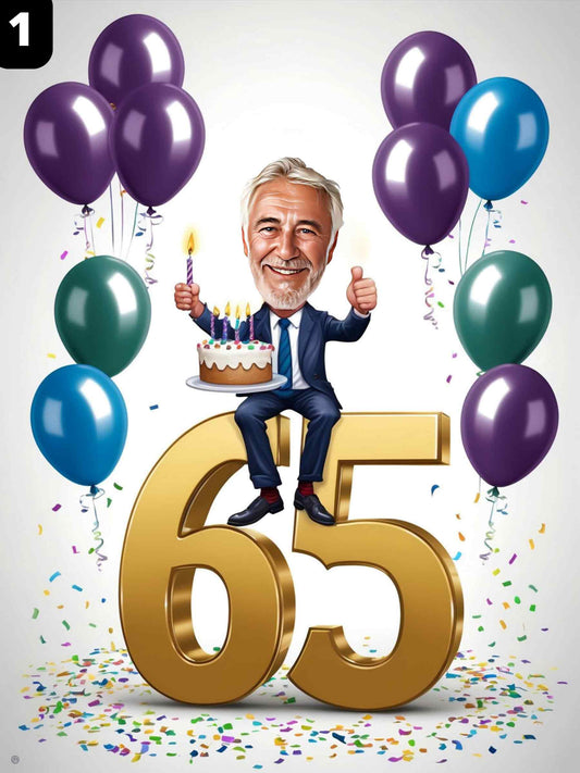 65e anniversaire - Homme