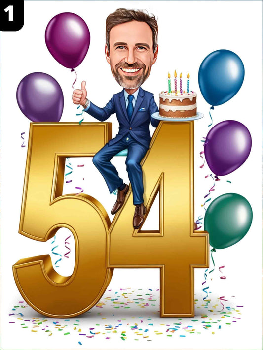 54e anniversaire - Homme