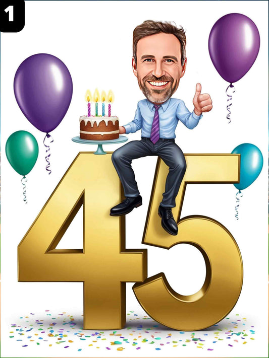 45e anniversaire - Homme