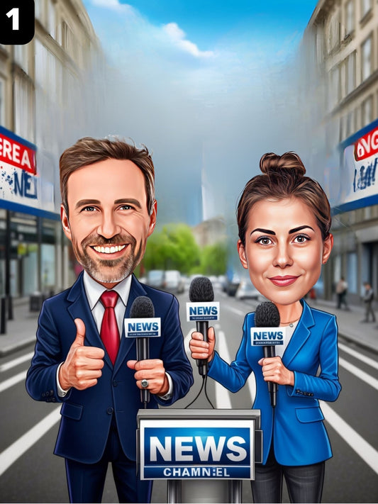 Journaliste - Couple