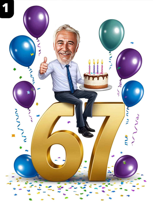 67e anniversaire - Homme