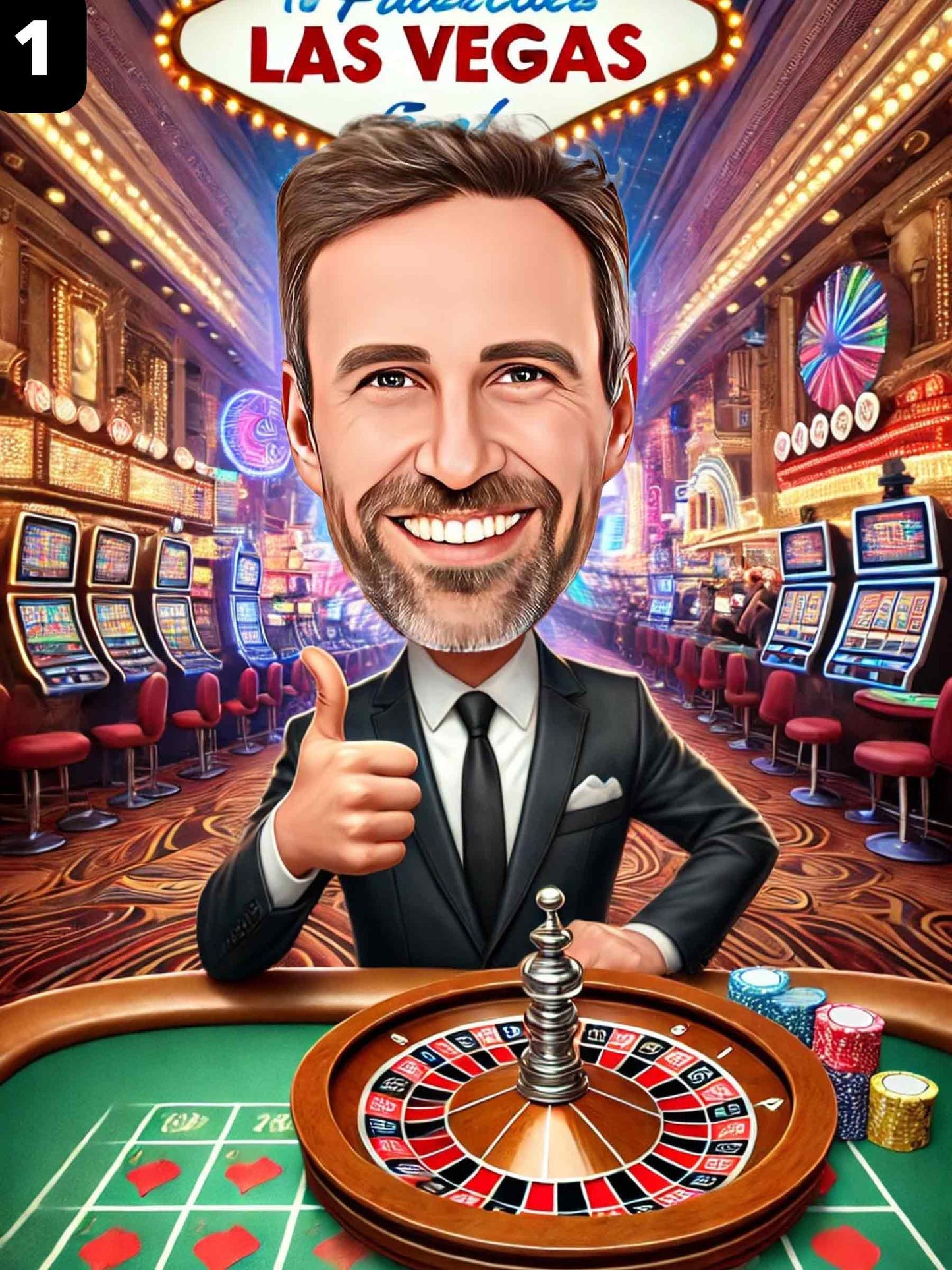 Roulette Player - Male