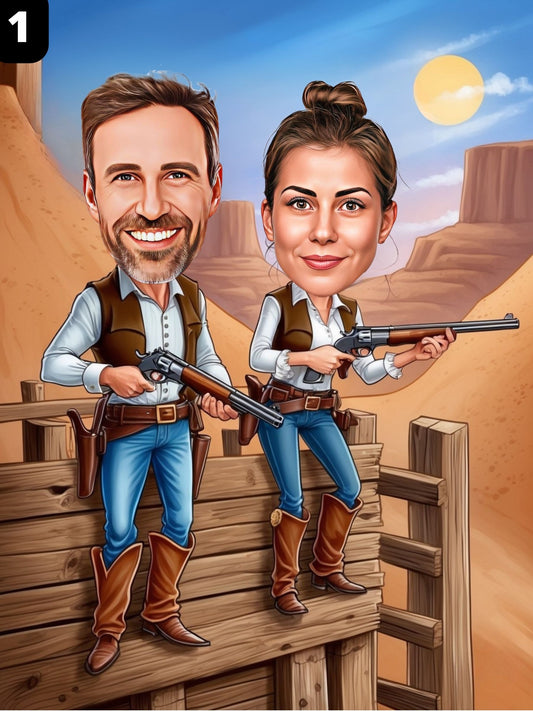 Shérifs - Couple