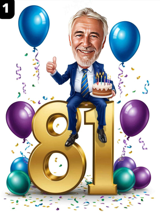81st Birthday - Male