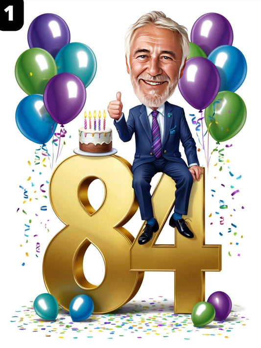 84th Birthday - Male