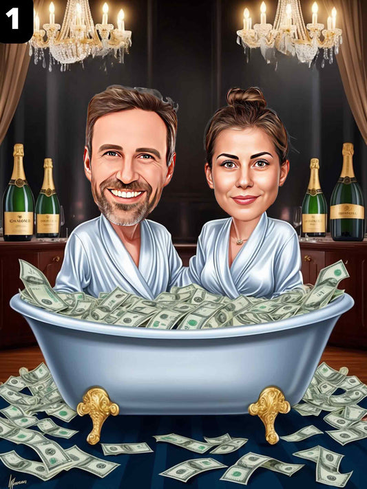 Amoureux de l'argent - Couple