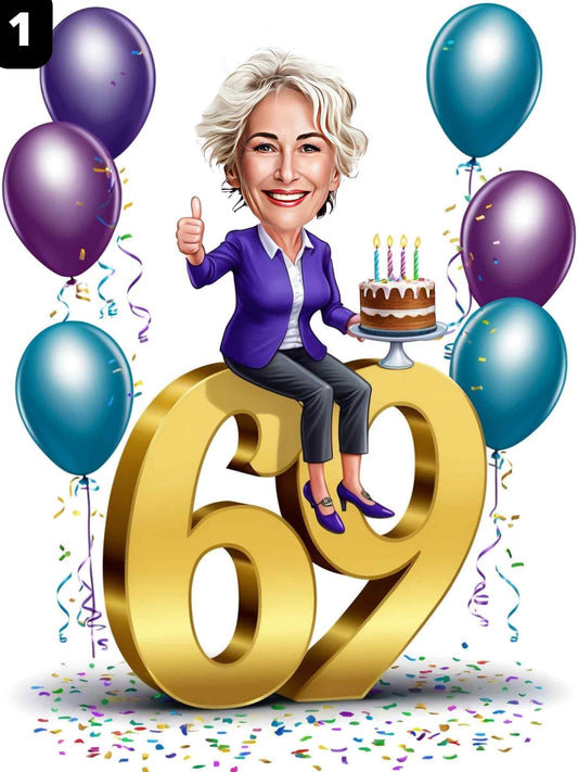 69e anniversaire - Femme