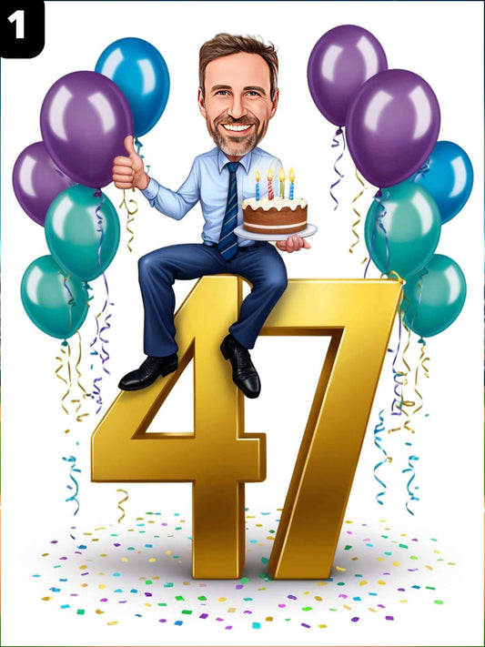 47e anniversaire - Homme