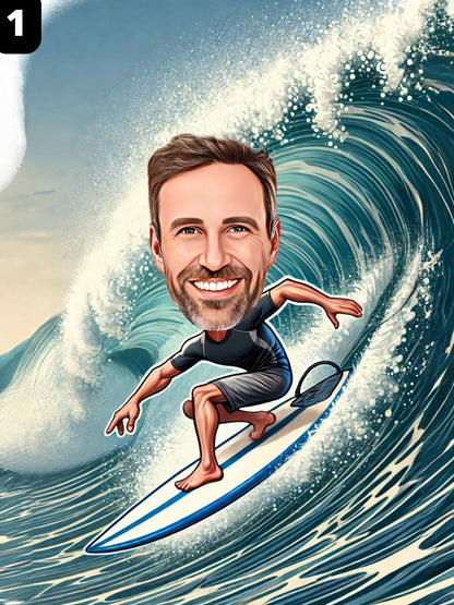 Surfeur - Homme