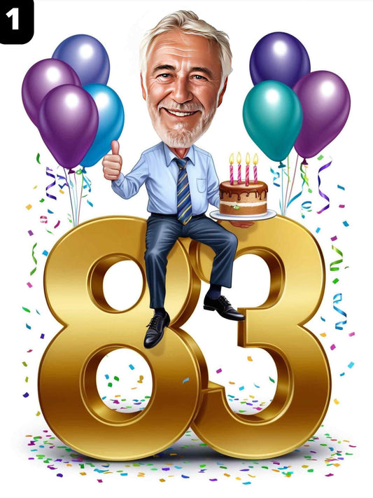83rd Birthday - Male