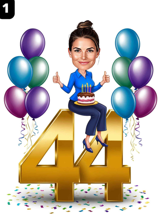 44e anniversaire - Femme
