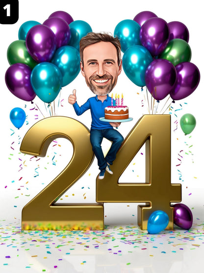 24th Birthday - Male