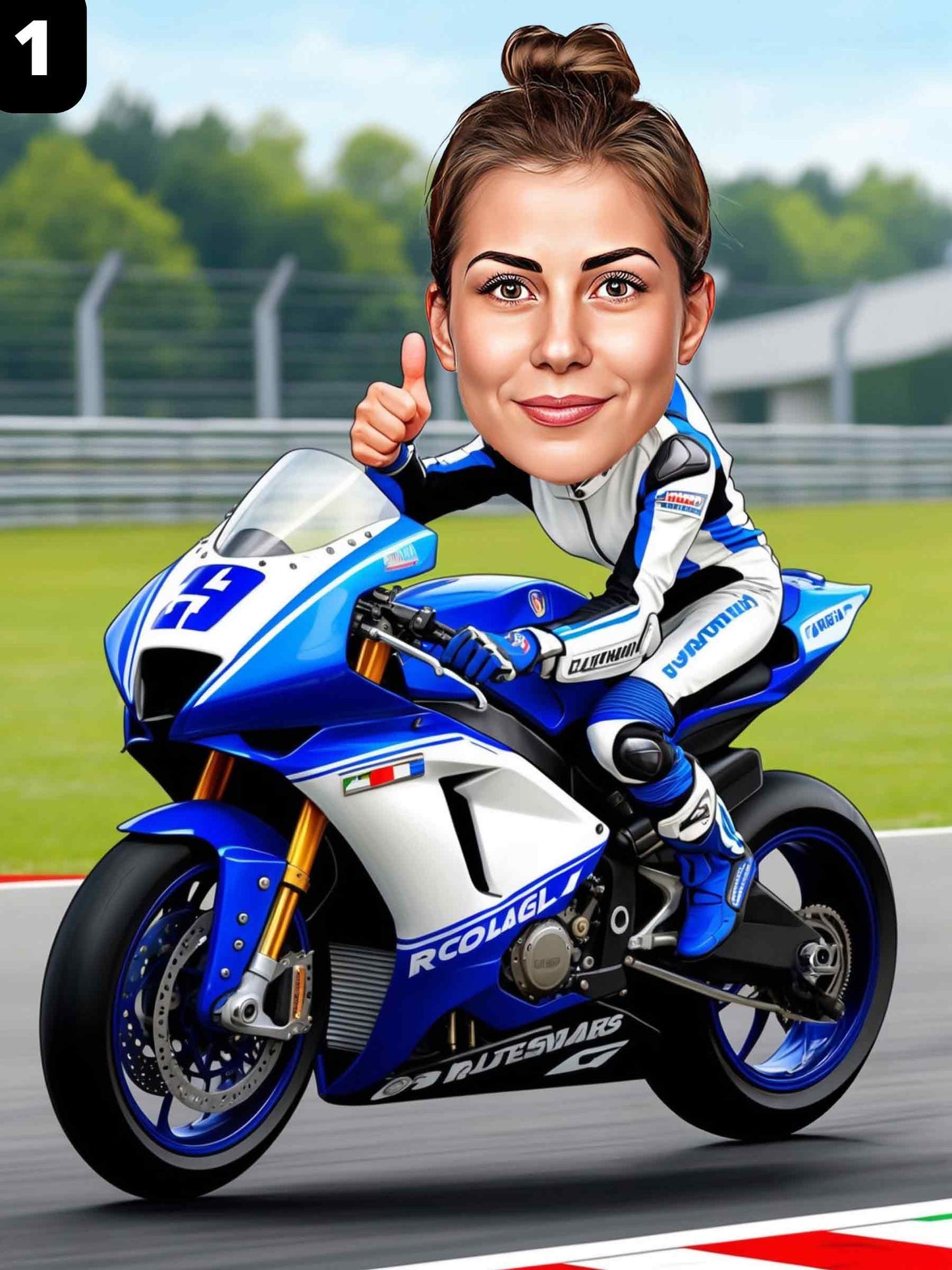 Sport Bike Rider - Female