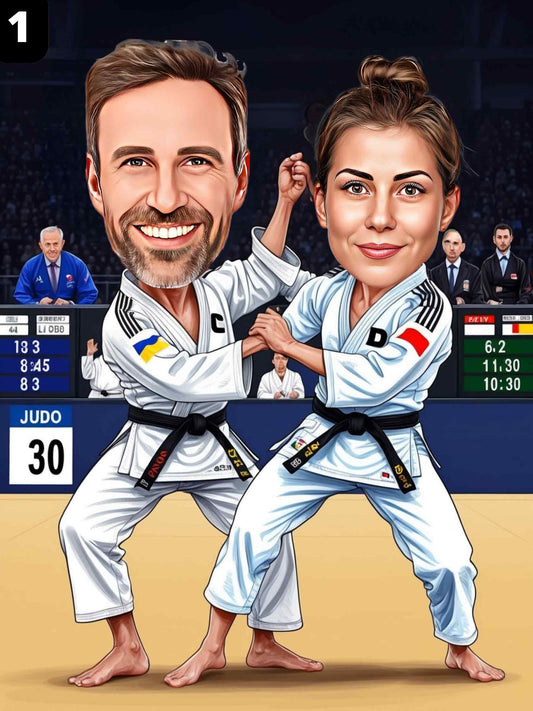 Judokas - Couple