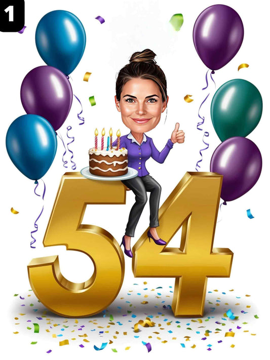 54e anniversaire - Femme