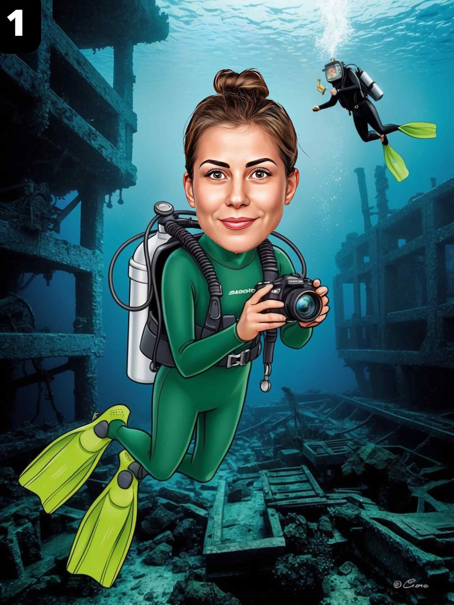 Scuba Diver - Female