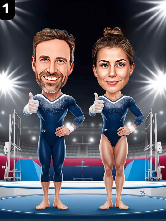 Gymnastes - Couple