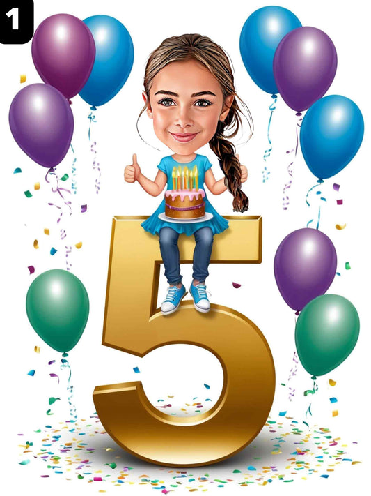 5e anniversaire - Femme