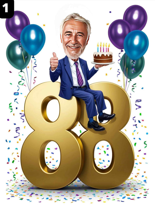 88th Birthday - Male