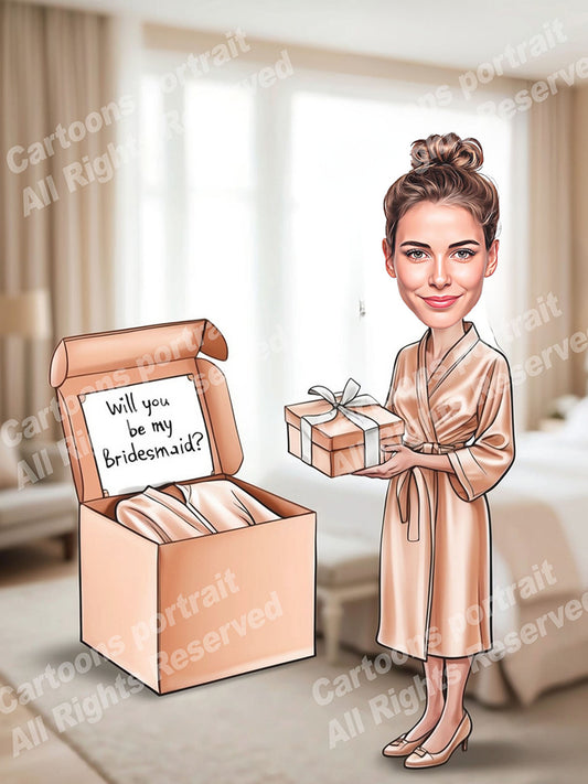 Demande de demoiselles d’honneur