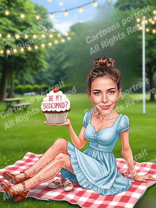 Demande de demoiselles d’honneur