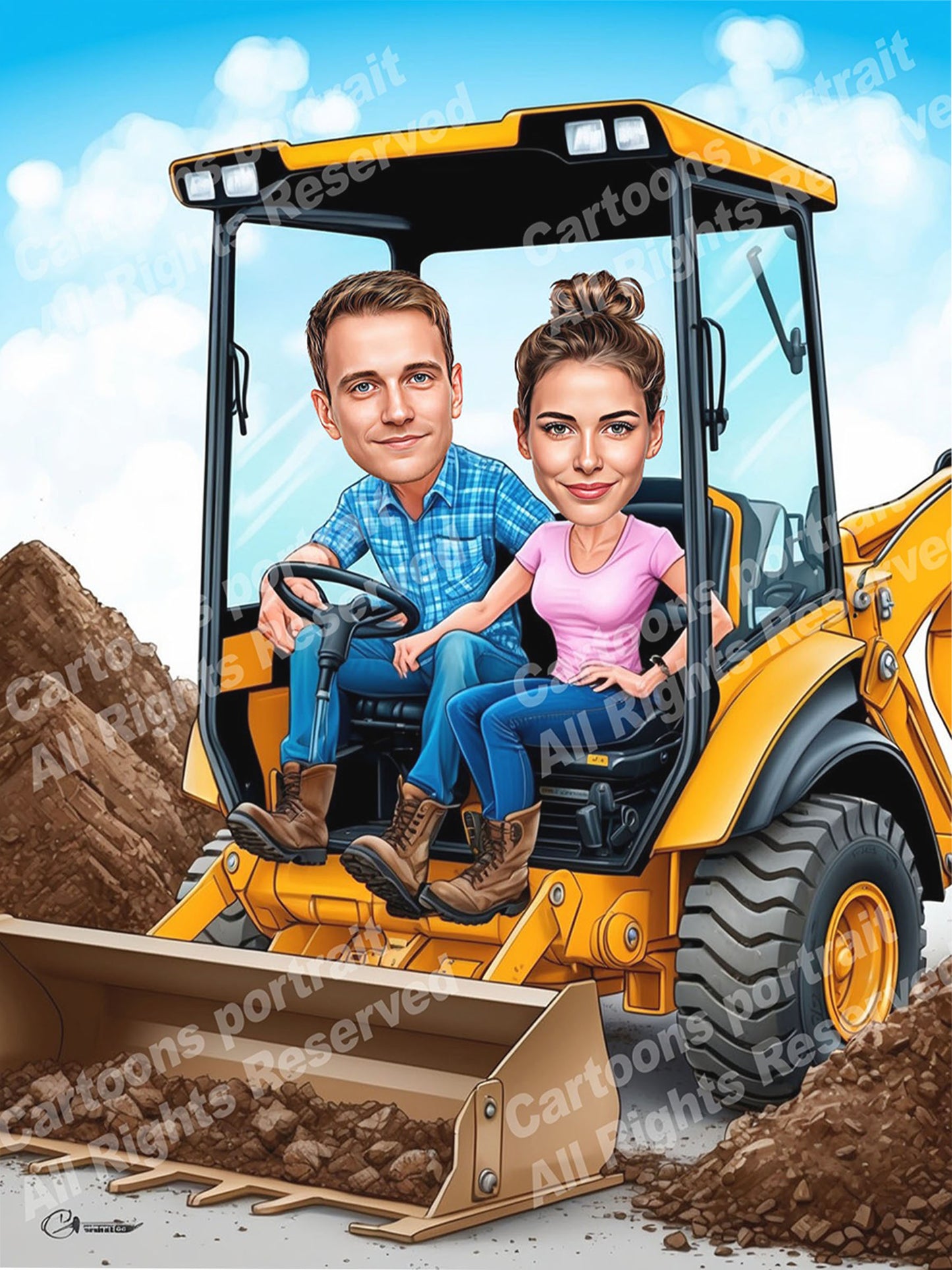 Conducteur(trice) de tractopelle