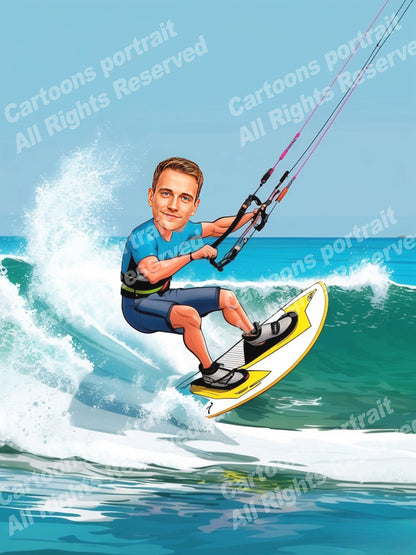 Kitesurfer