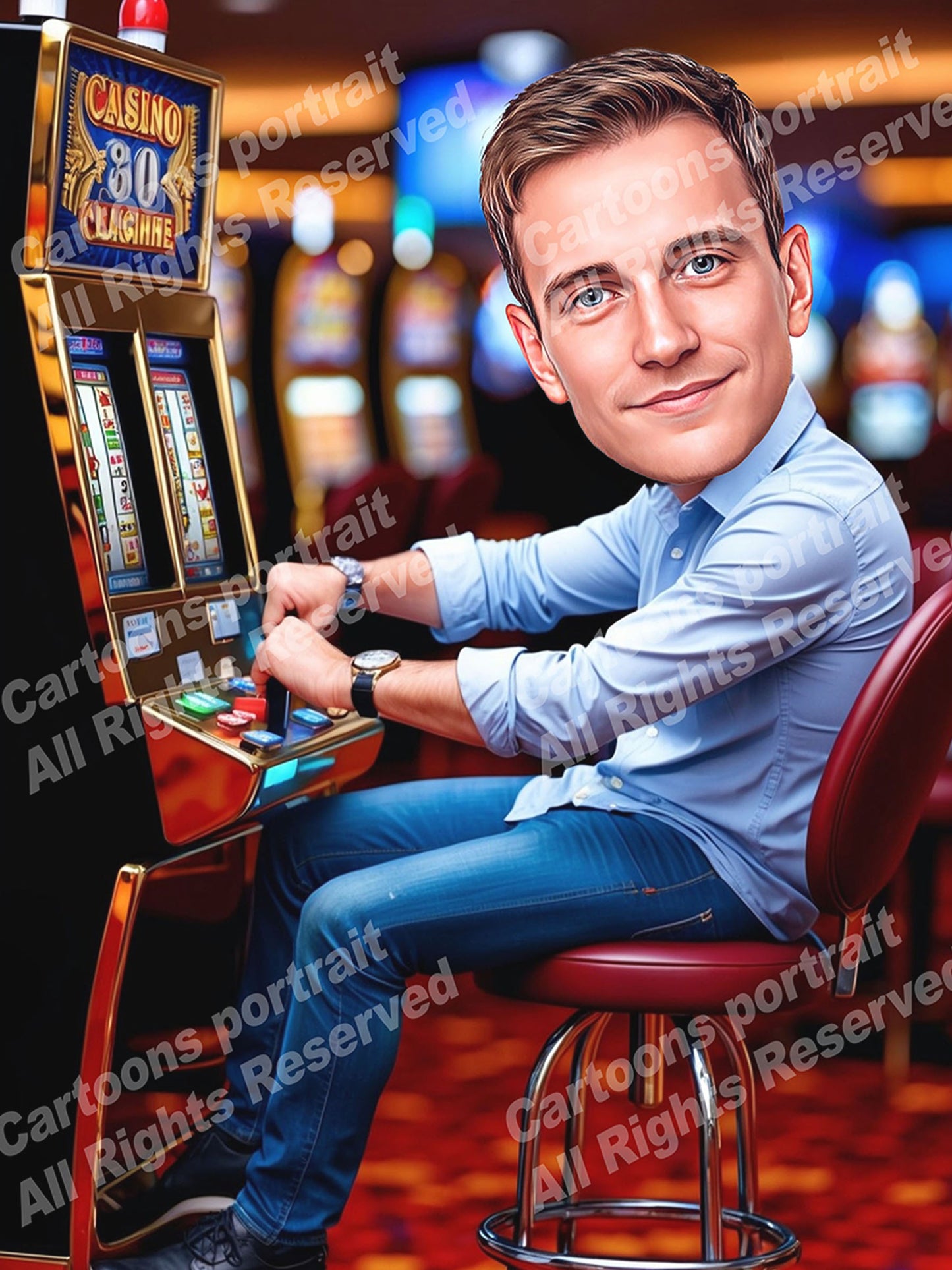 Slot Machine Player