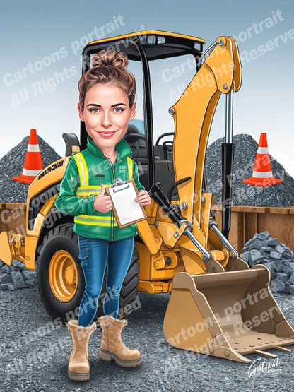 Conducteur(trice) de tractopelle