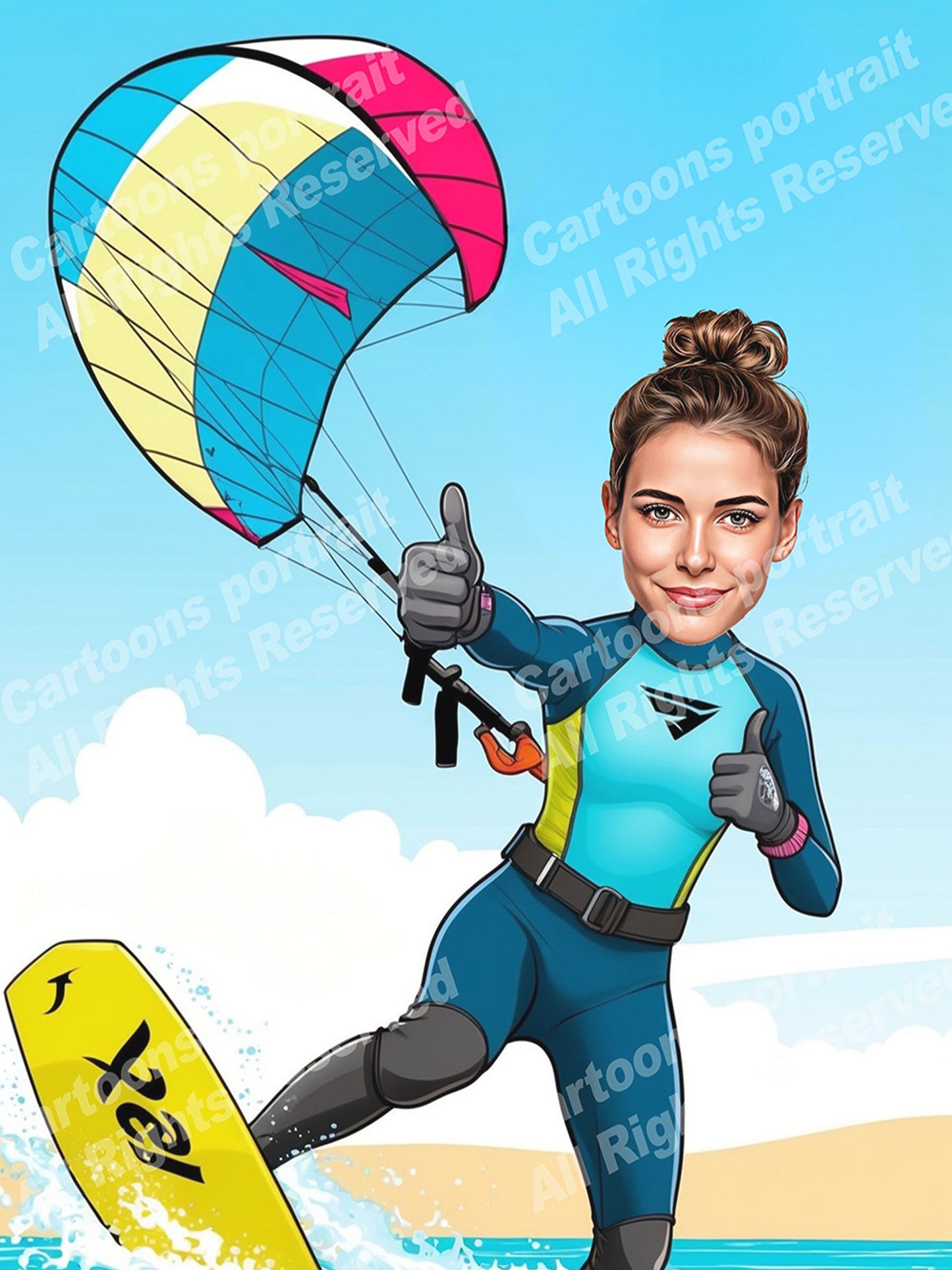 Kitesurfer